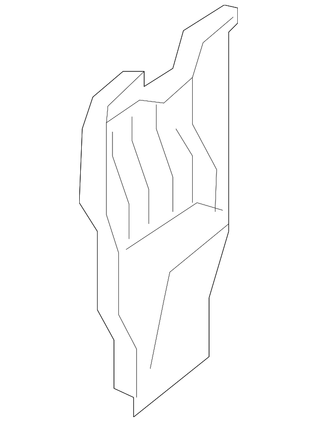 222-840-00-18 Деталь LOWER CONSOLE BRACKET