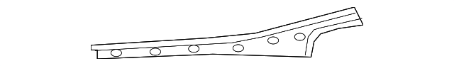 222-840-02-40-8S09 Деталь SIDE MOLDING, RIGHT