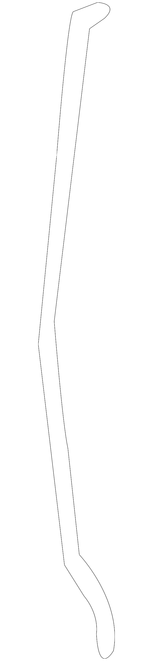 10233177 Деталь CONTROL ROD, LEFT