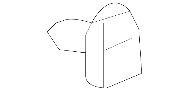 75494-42010 Деталь ROCKER MOLDING CLIP, RIGHT