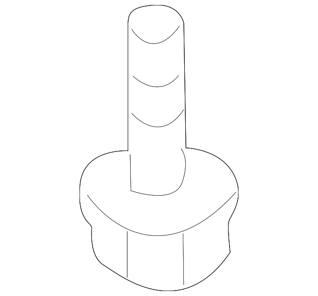 N-908-235-01 Деталь ENGINE CRADLE MOUNT BOLT, LEFT