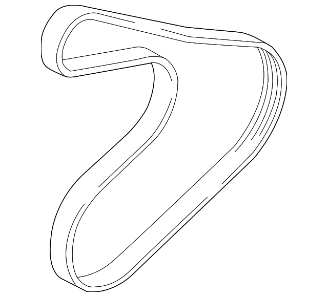 25212-2B720 Деталь SERPENTINE BELT