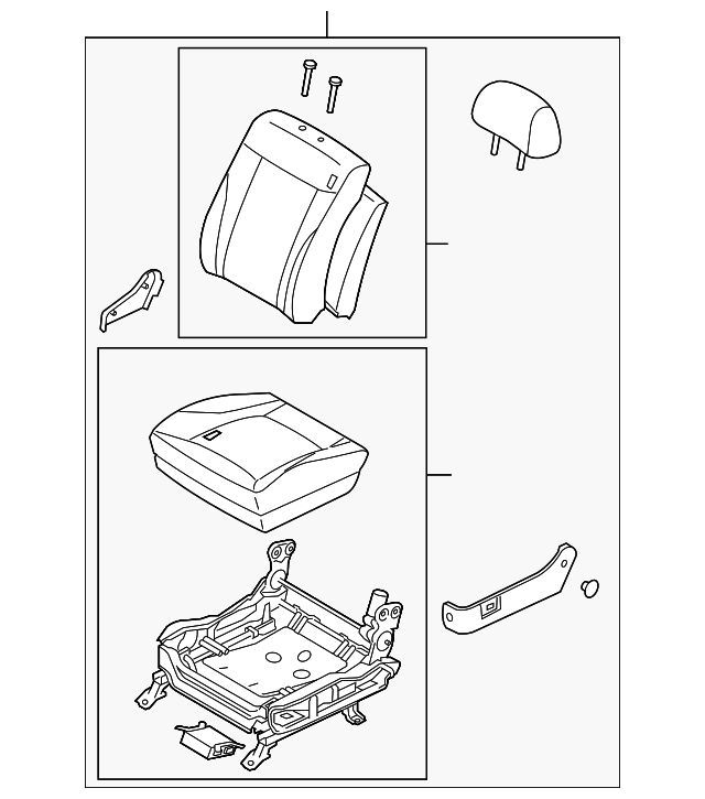88010-3F351GH2 Деталь SEAT ASSY