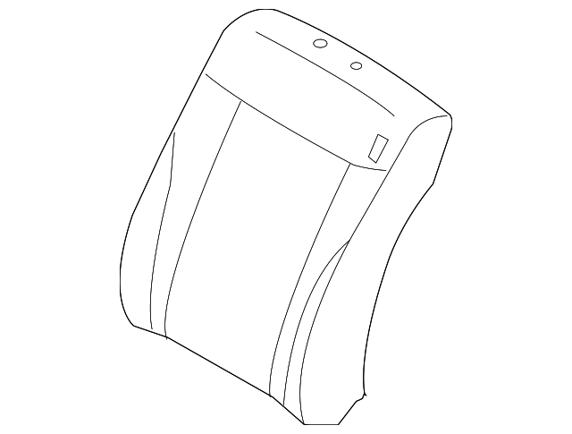 88360-3F310NF2 Деталь SEAT BACK COVER