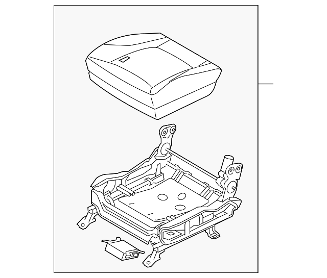 88100-3F401GH3 Деталь CUSHION ASSY