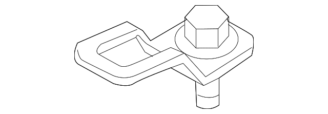 88894-JK00A Деталь ANCHOR PLATE