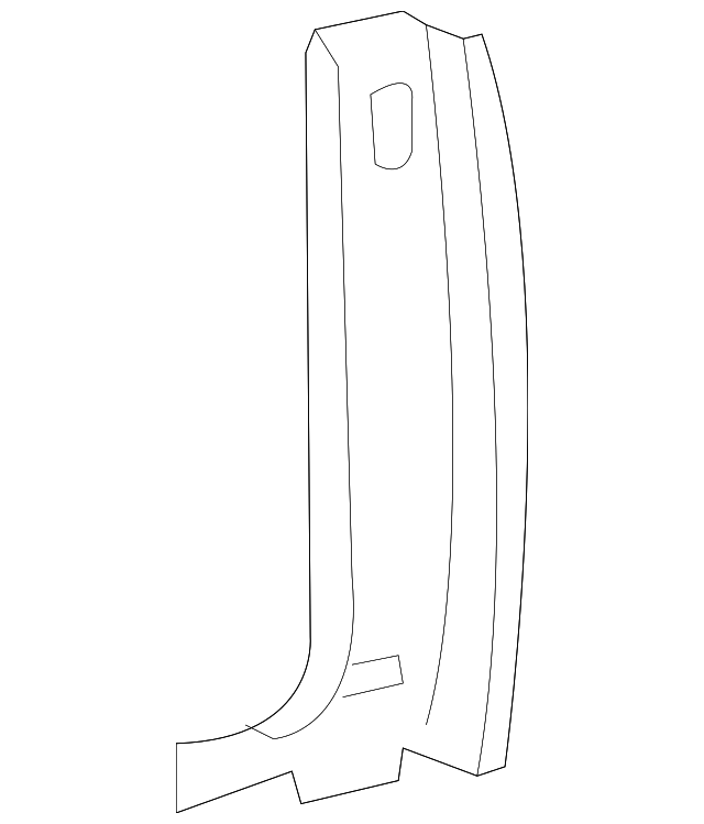 15148328 Деталь SIDE PANEL, RIGHT