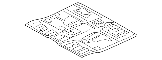 YL8Z7811135AA Деталь FLOOR PAN
