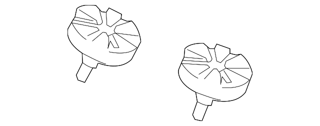 47131-47080 Деталь MOUNT BRACKET CUSHION