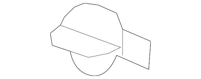 15838295 Деталь DOOR LATCH, LEFT