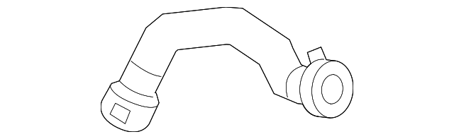 AA5Z-8286-D LOWER HOSE
