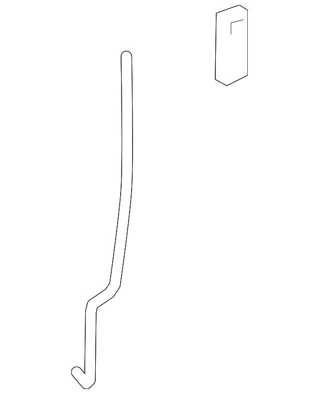 13299669 LOCK ROD, RIGHT