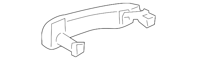 13596141 HANDLE, OUTSIDE, LEFT