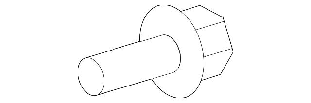 N-910-145-01 Деталь FIXED GLASS BOLT, LEFT