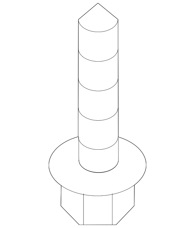 6510255AA Деталь STABILIZER BAR SCREW