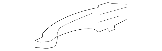 1KR96CDMAD HANDLE, OUTSIDE, RIGHT