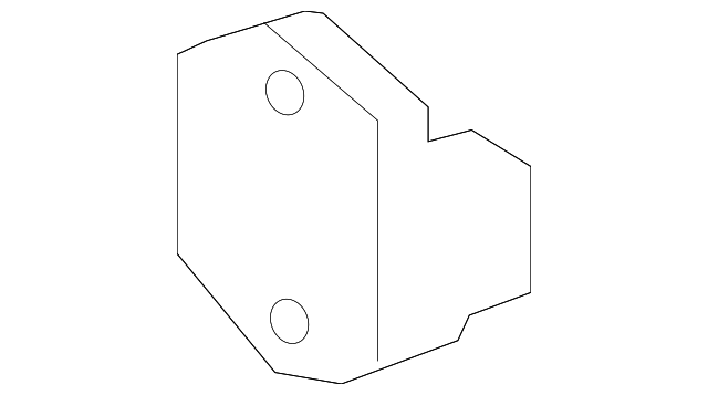 4880181AA Деталь RECEIVER, LEFT