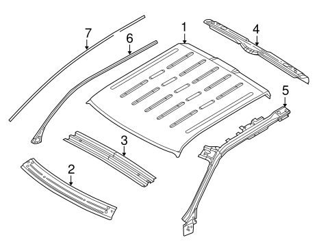 F-150 ROOF & COMPONENTS