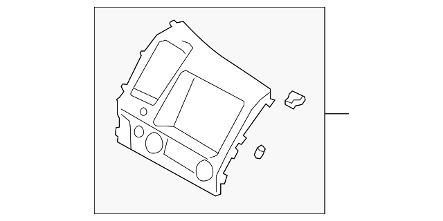 77250-SNA-A01ZC Деталь PANEL ASSY., CENTER *B160L* (BLUE GUN ME