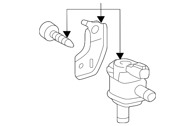 25860-37020 Деталь VACUUM VALVE