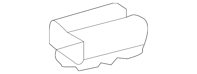 0008550114 REAR COVER, RIGHT