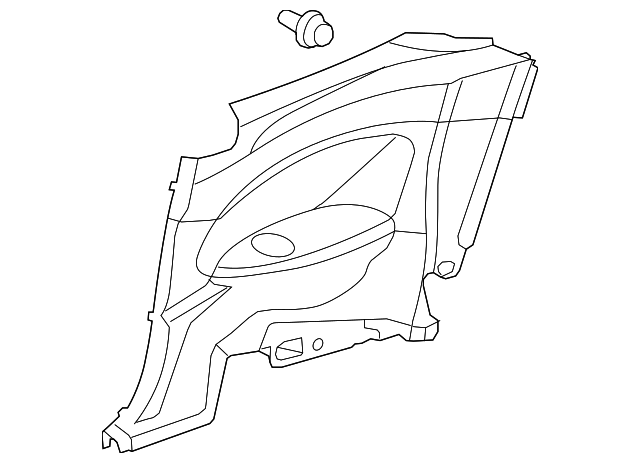83730-TE0-A04ZA Деталь LINING ASSY., R. RR. SIDE *NH167L* (GRAP
