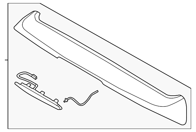 87210-1R200 Деталь SPOILER