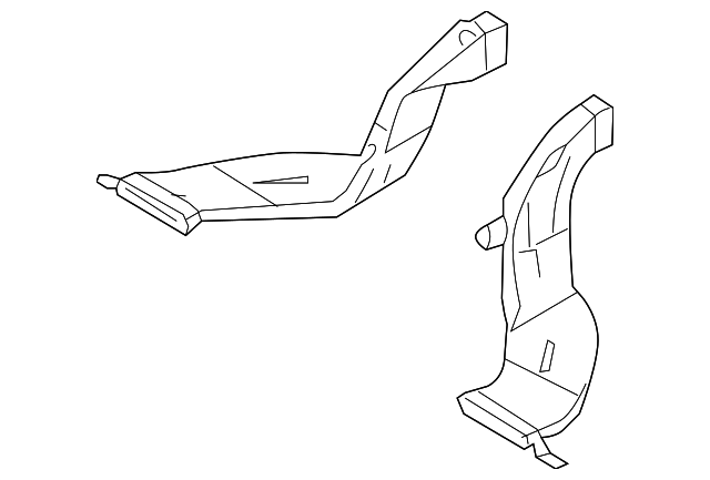 97360-A5000 Деталь REAR DUCT, LEFT