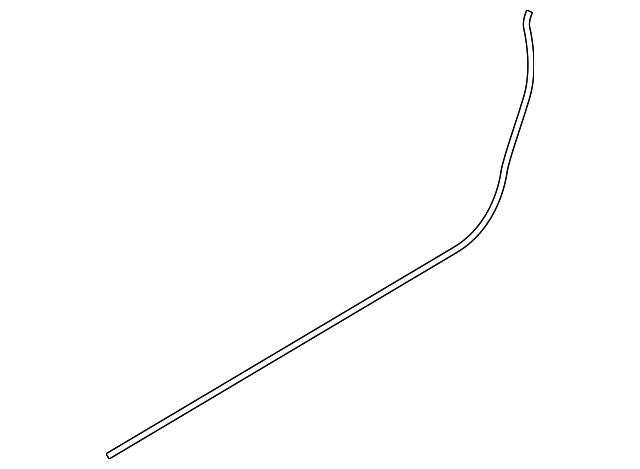 51-76-4-821-206 Деталь LOWER SEAL STRIP, RIGHT