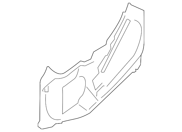 51-48-7-319-480 Деталь WATER DEFLECTOR, RIGHT