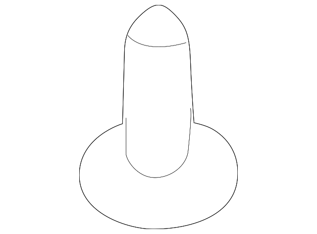 MB846992 SIDE MOLDING CLIP, LEFT