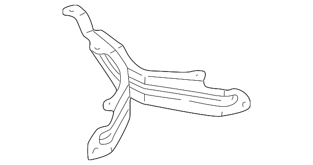 52016-35020 Деталь MOUNT ARM, LEFT