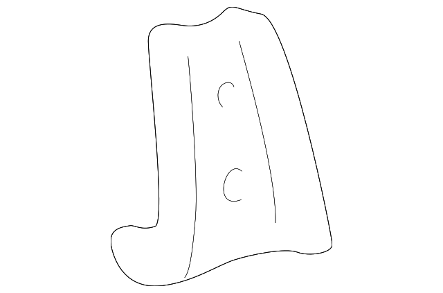 52592-35010 Деталь FACE BAR SEAL, LEFT