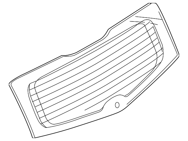 C235-63-930A Деталь LIFT GATE GLASS