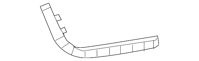 86613-A9000 Деталь MOUNT BRACKET, LEFT
