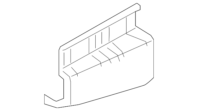 86617-A9000 Деталь LOWER SUPPORT, LEFT