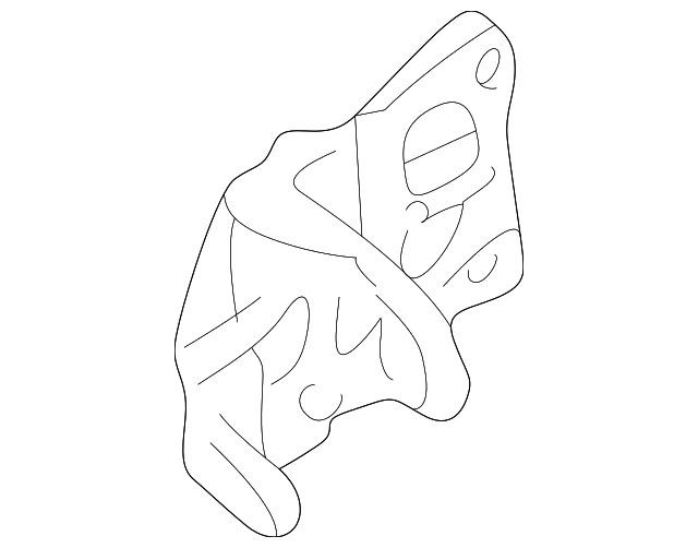 9511077E00 COMPRESSOR BRACKET