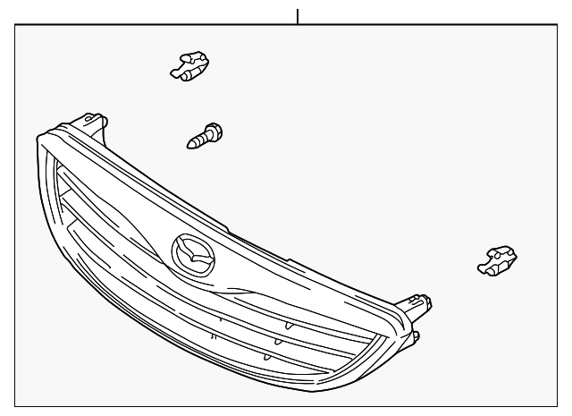 GD7A50710C Деталь GRILLE ASSY