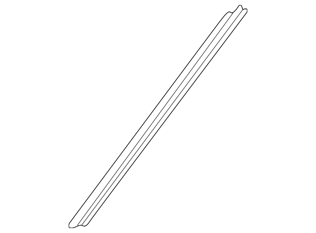 202-698-02-98 DRIP MOLDING SEAL, RIGHT