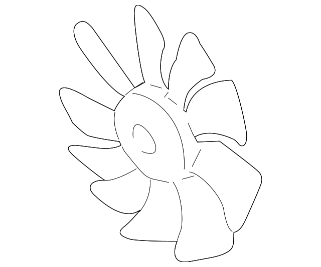 73311FJ000 Деталь FAN BLADE