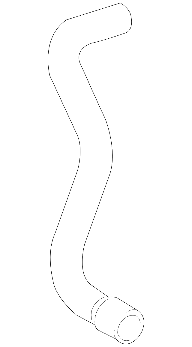 16572-20120 Деталь LOWER HOSE