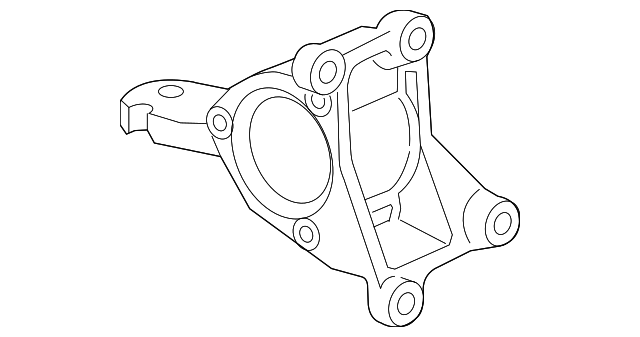 20825885 Деталь REAR MOUNT BRKT