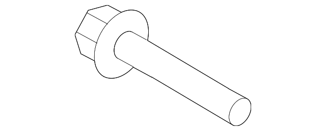 -W712104-S900 Деталь STRUT MOUNT BOLT, LEFT