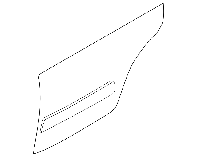 82152-2Y931 Деталь OUTER PANEL, RIGHT