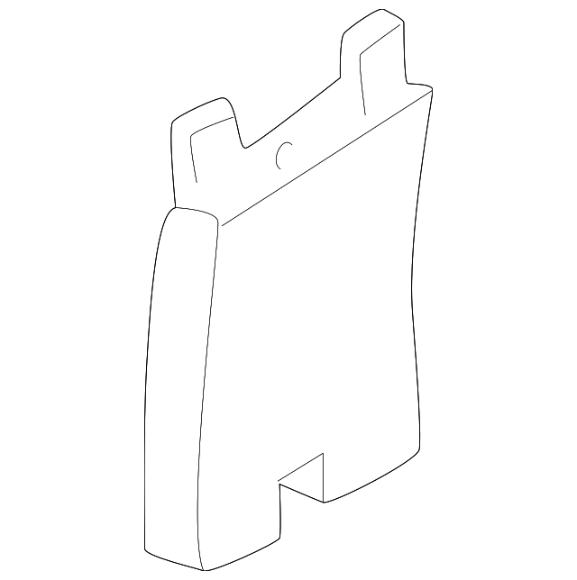 82858-2Y900 Деталь PAD, RIGHT