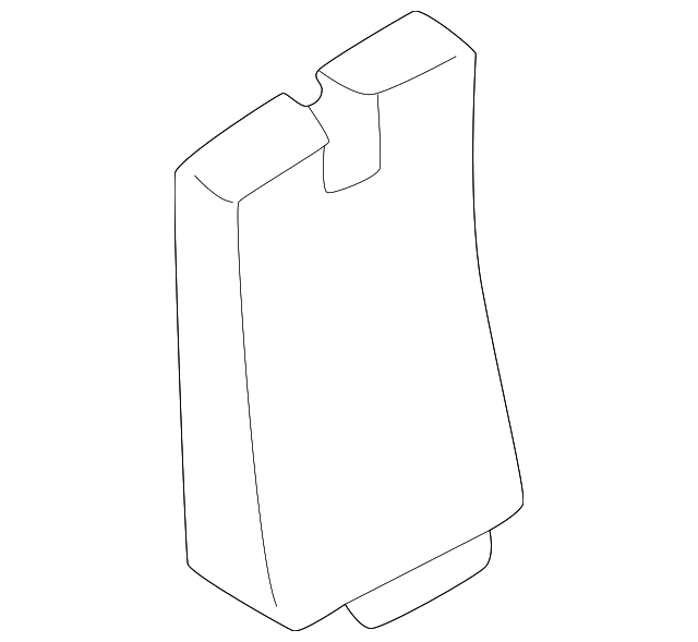 82858-2Y910 Деталь PAD, RIGHT