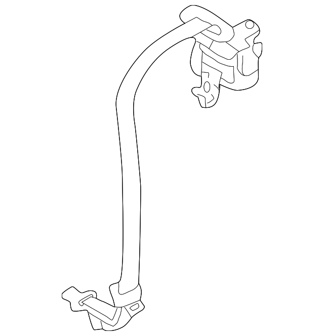 GD7A-57-740H-29 Деталь BELT & RETRACTOR