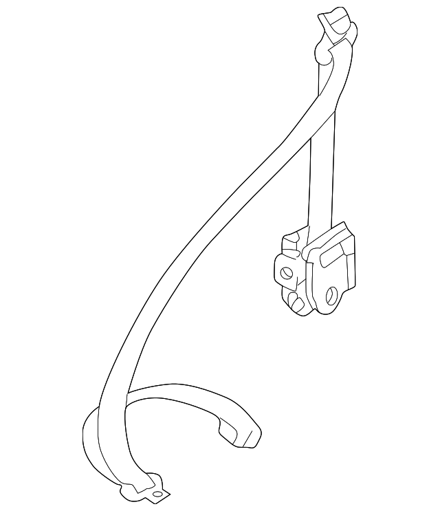 GD7A-57-730D-29 Деталь BELT & RETRACTOR, RIGHT