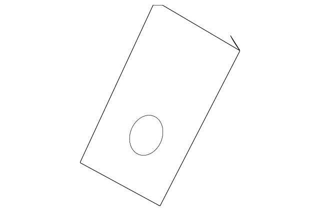 87661EH00A Деталь SEAT BACK PAD, LEFT