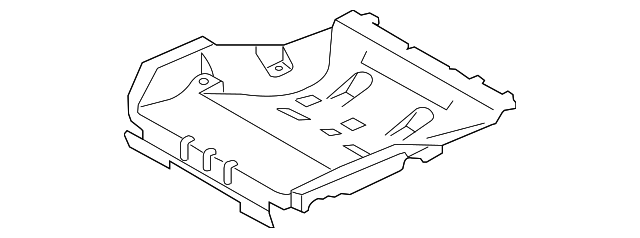 87351EG00A Деталь CUSHION FRAME, LEFT